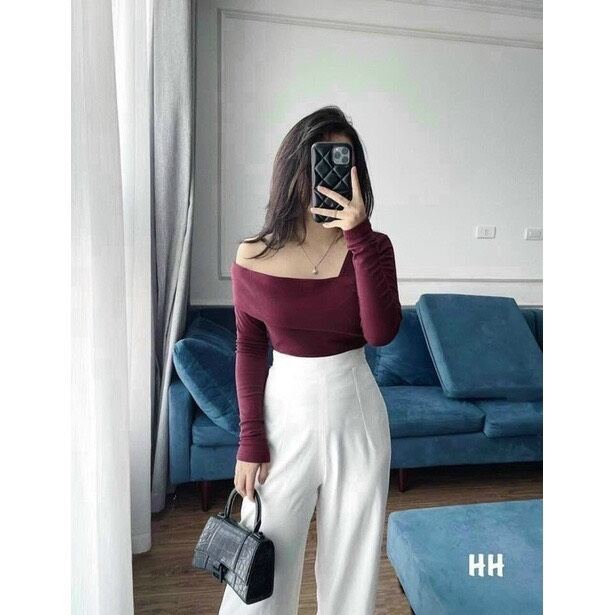 ÁO LỆCH VAI XINH ĐẸP CỰC DỄ PHỐI LVPC
