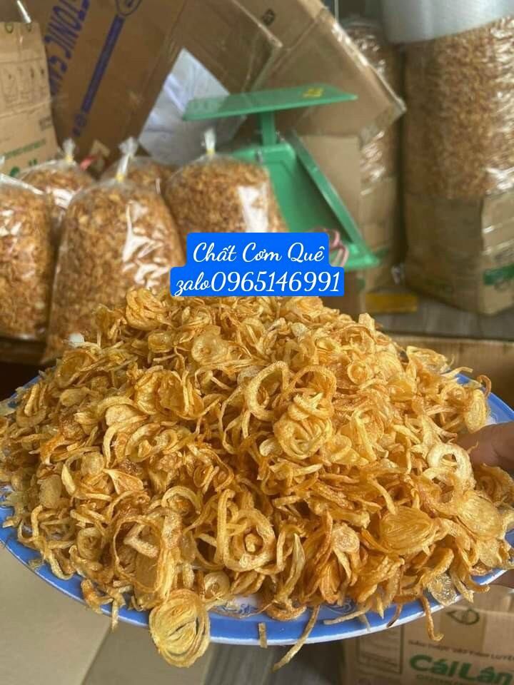 500g hành phi loại đặt biệt 70k