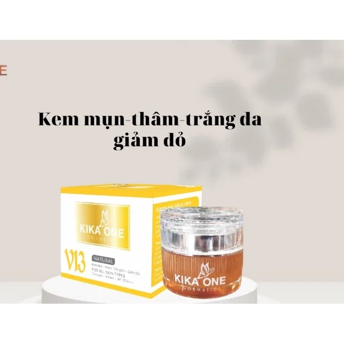 KEM KIKA ONE MỤN - THÂM - TRẮNG DA - GIẢM ĐỎ 35G