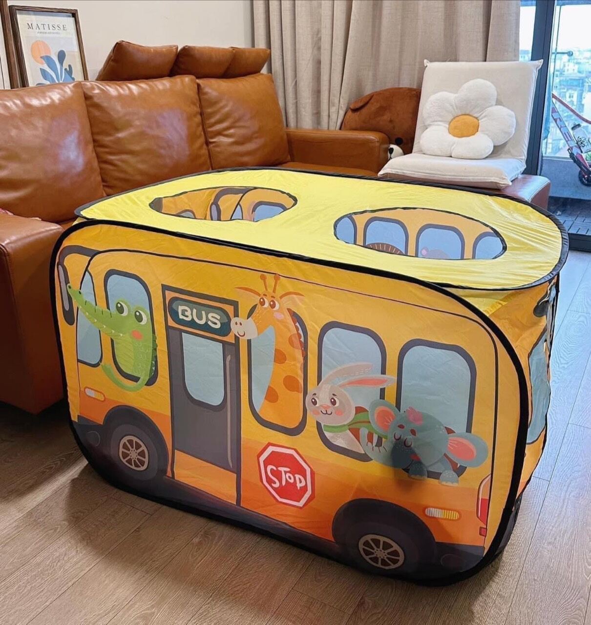 Foldable Bus Toy House