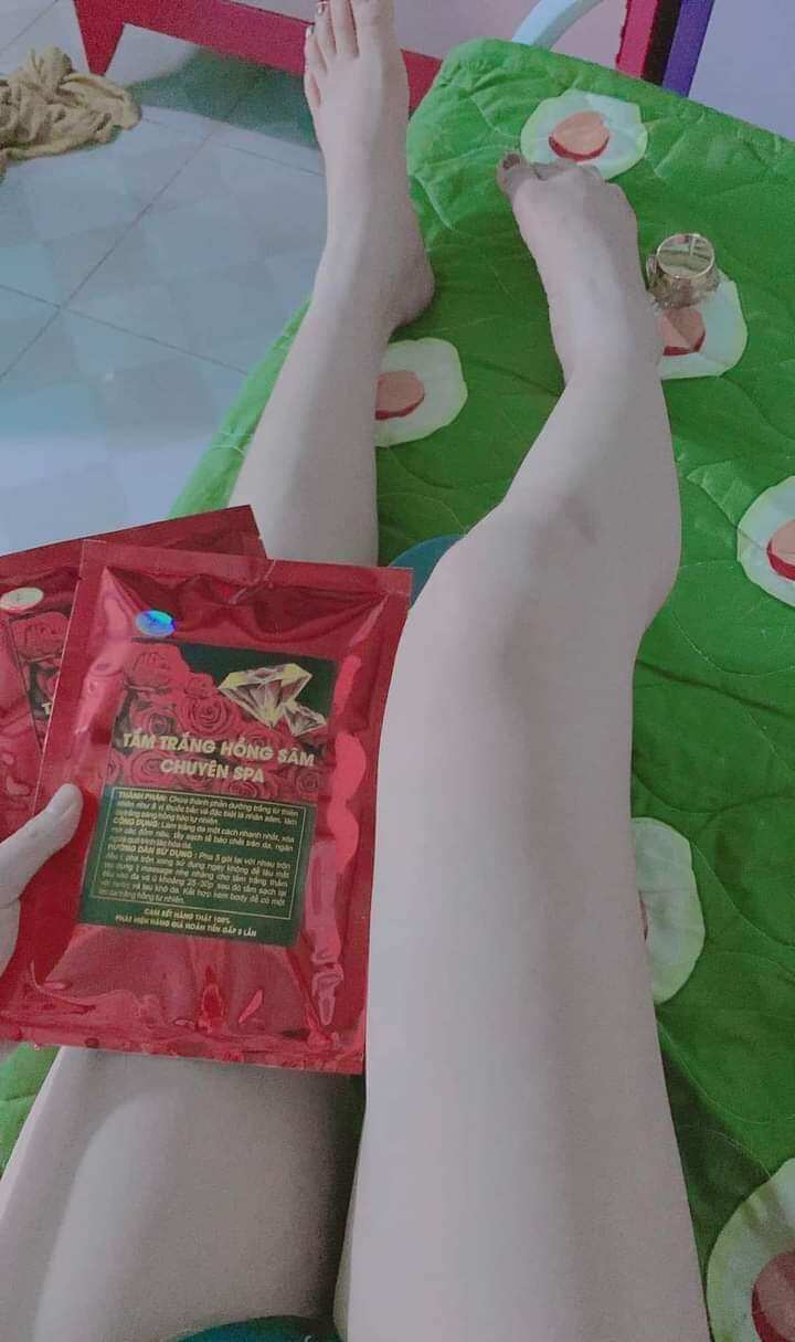 TẮM TRẮNG HỒNG SÂM HÀNG XỊN BAO TRẮNG