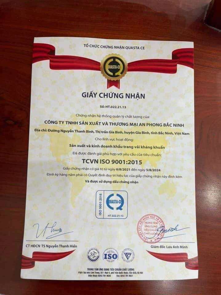 Khẩu trang 4D KF94 An Phong