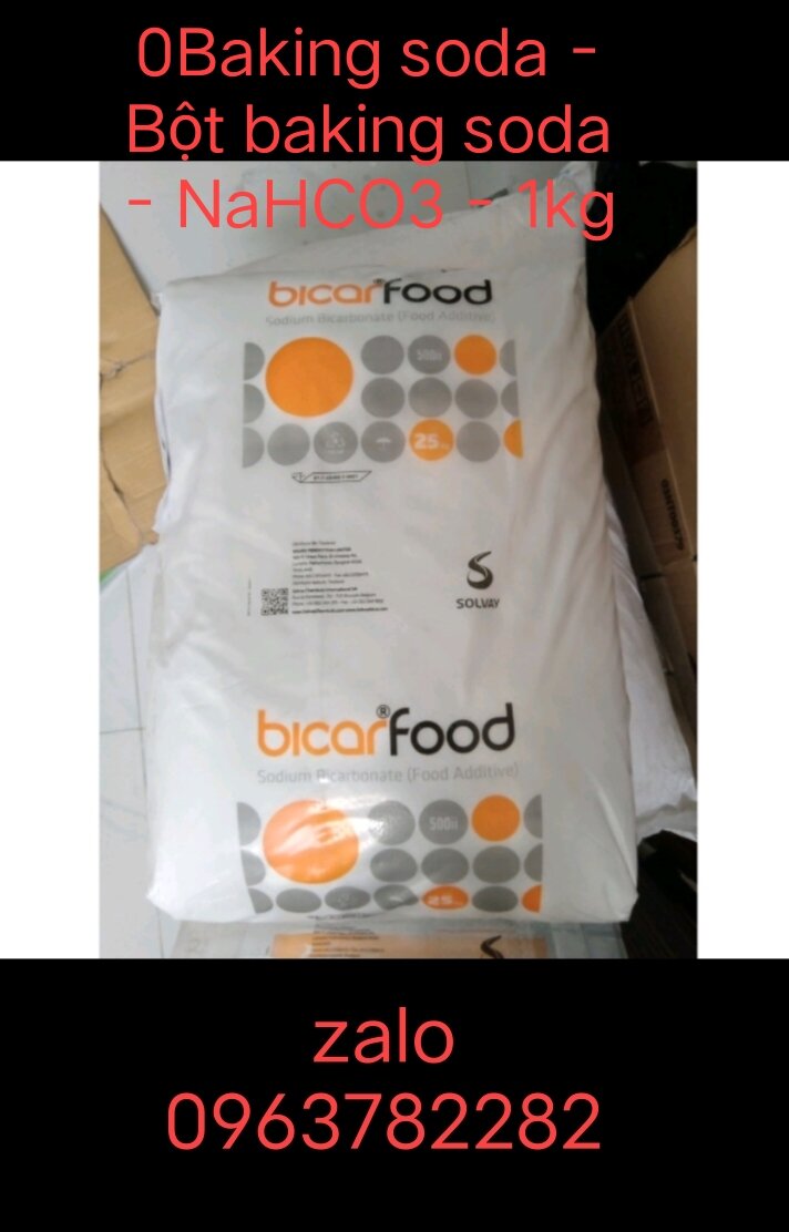 1kg Baking soda - Bột baking soda - NaHCO3