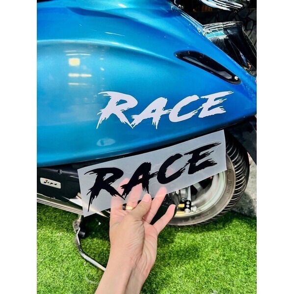Tem RACE dán xe delcan cao cấp