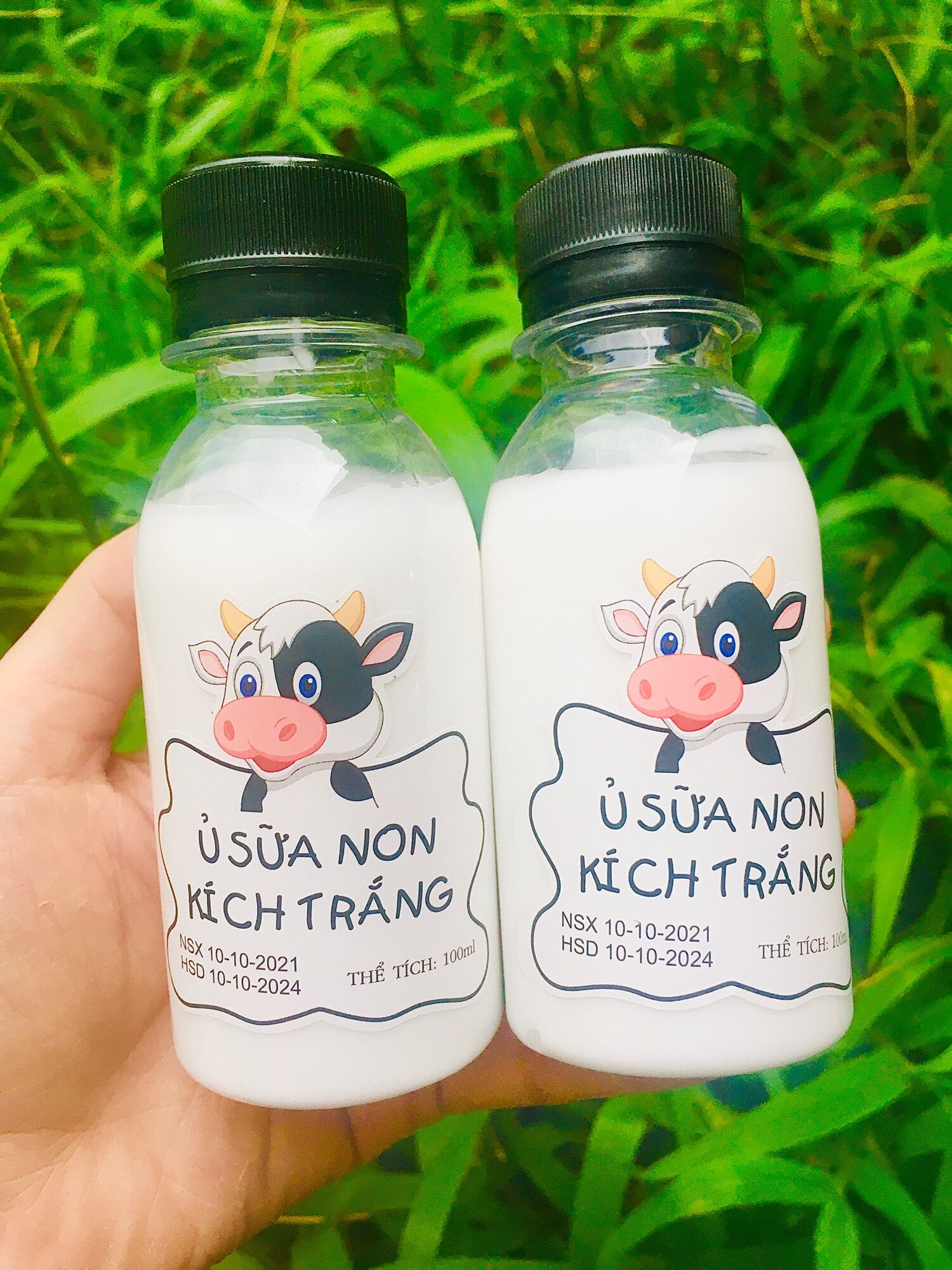 Sữa non ủ trắng kích trắng da chai 100ml