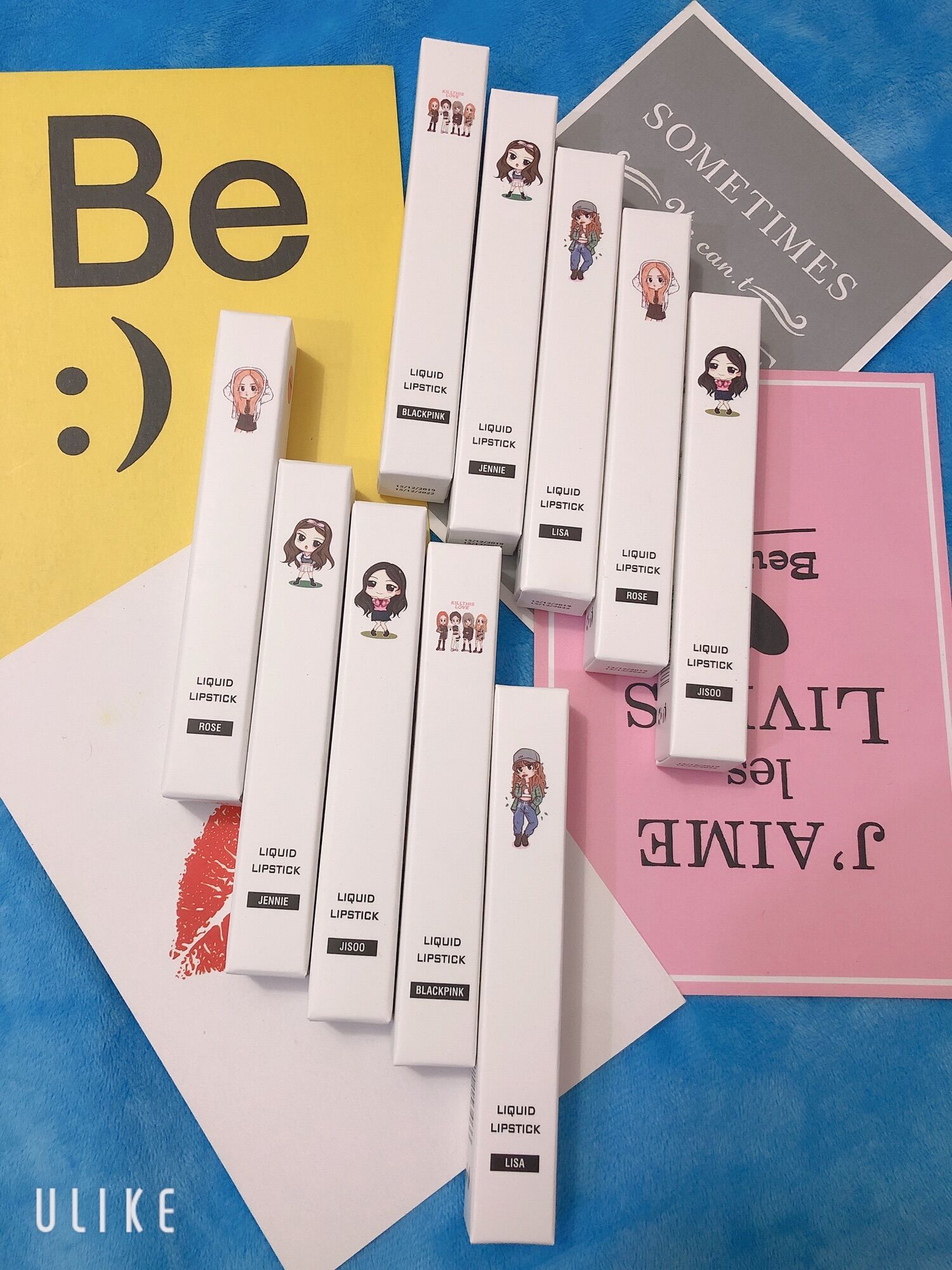 Son môi Blackpink Lisa Jennie Rose Jisoo handmade xinh xẻo chất lượng