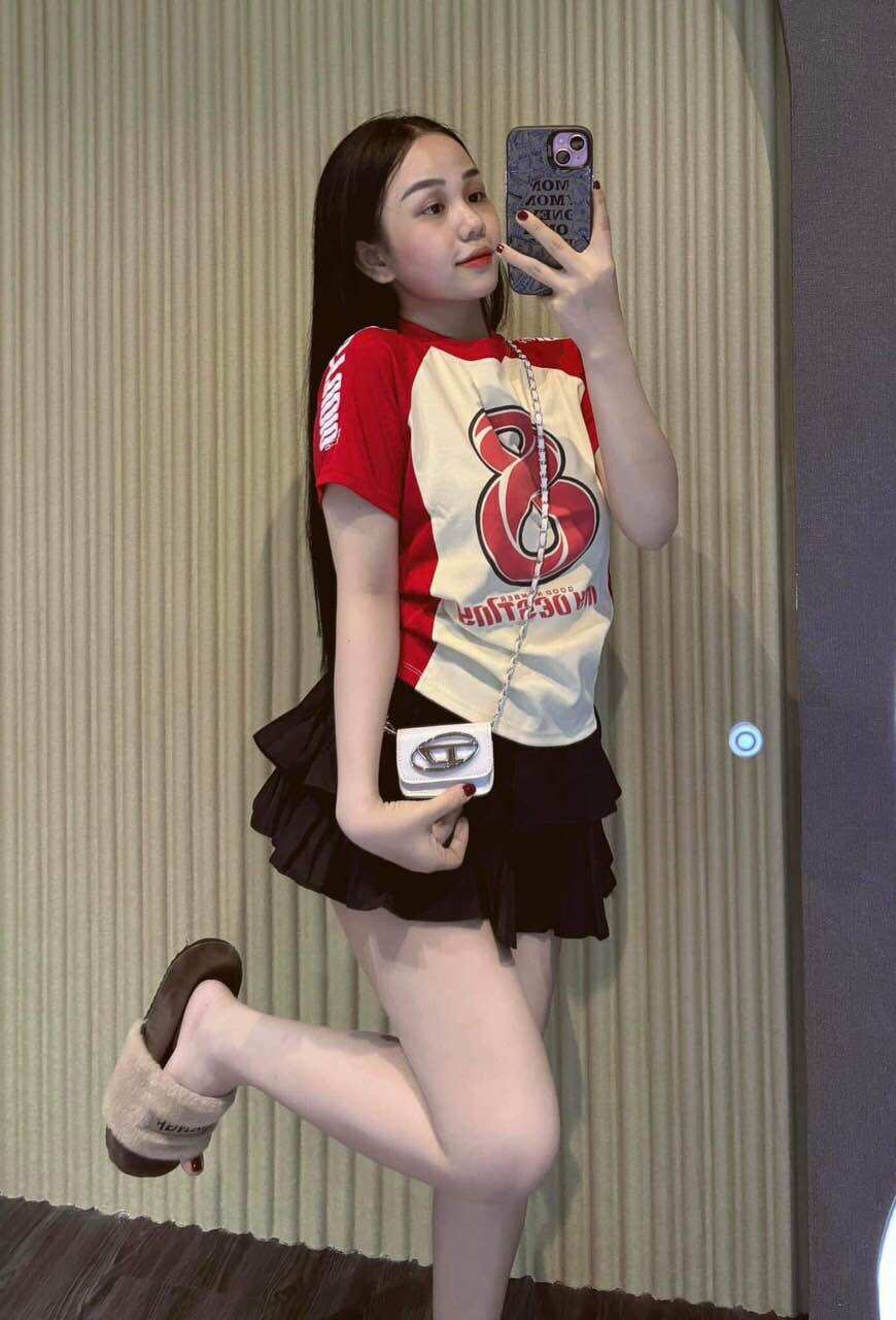 Áo thun babytee form vừa - số 8 babytee