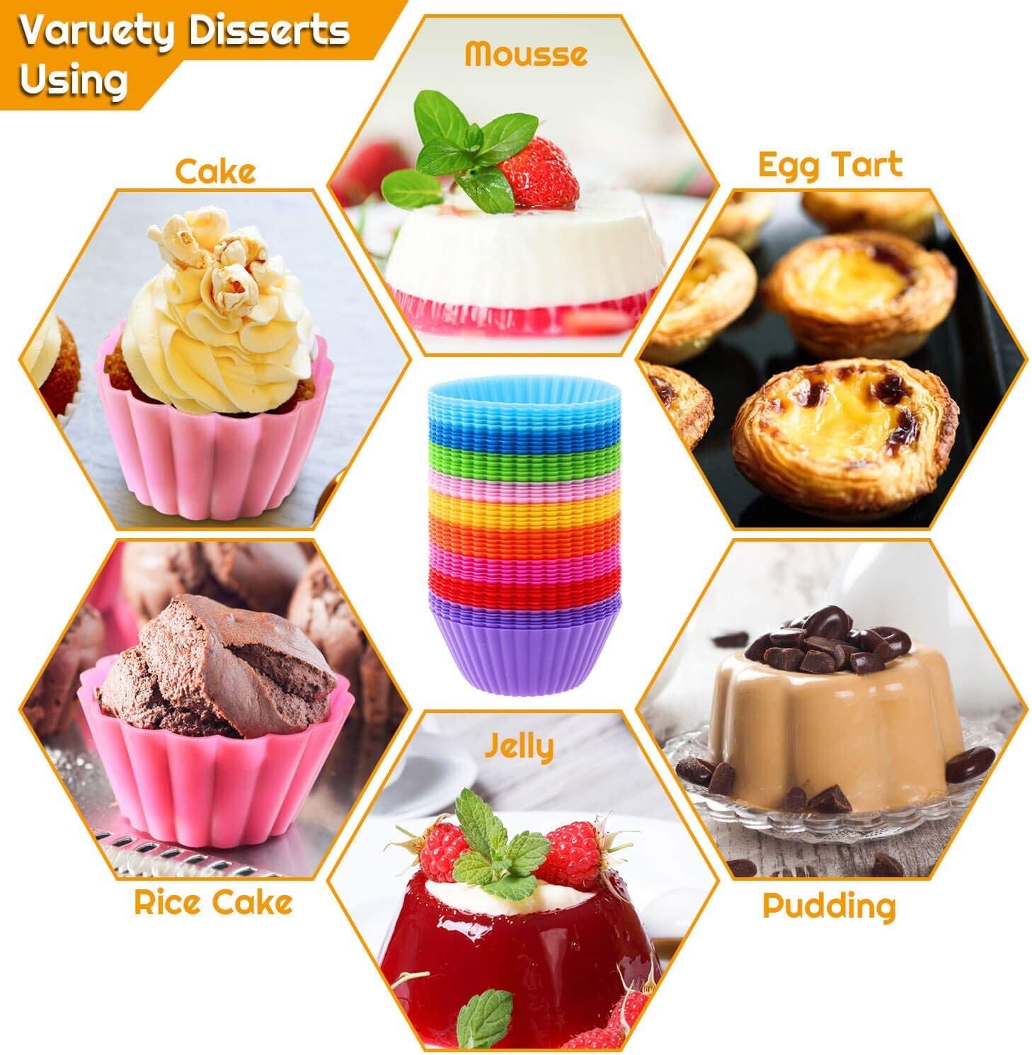 Khuôn Silicon làm bánh cupcake