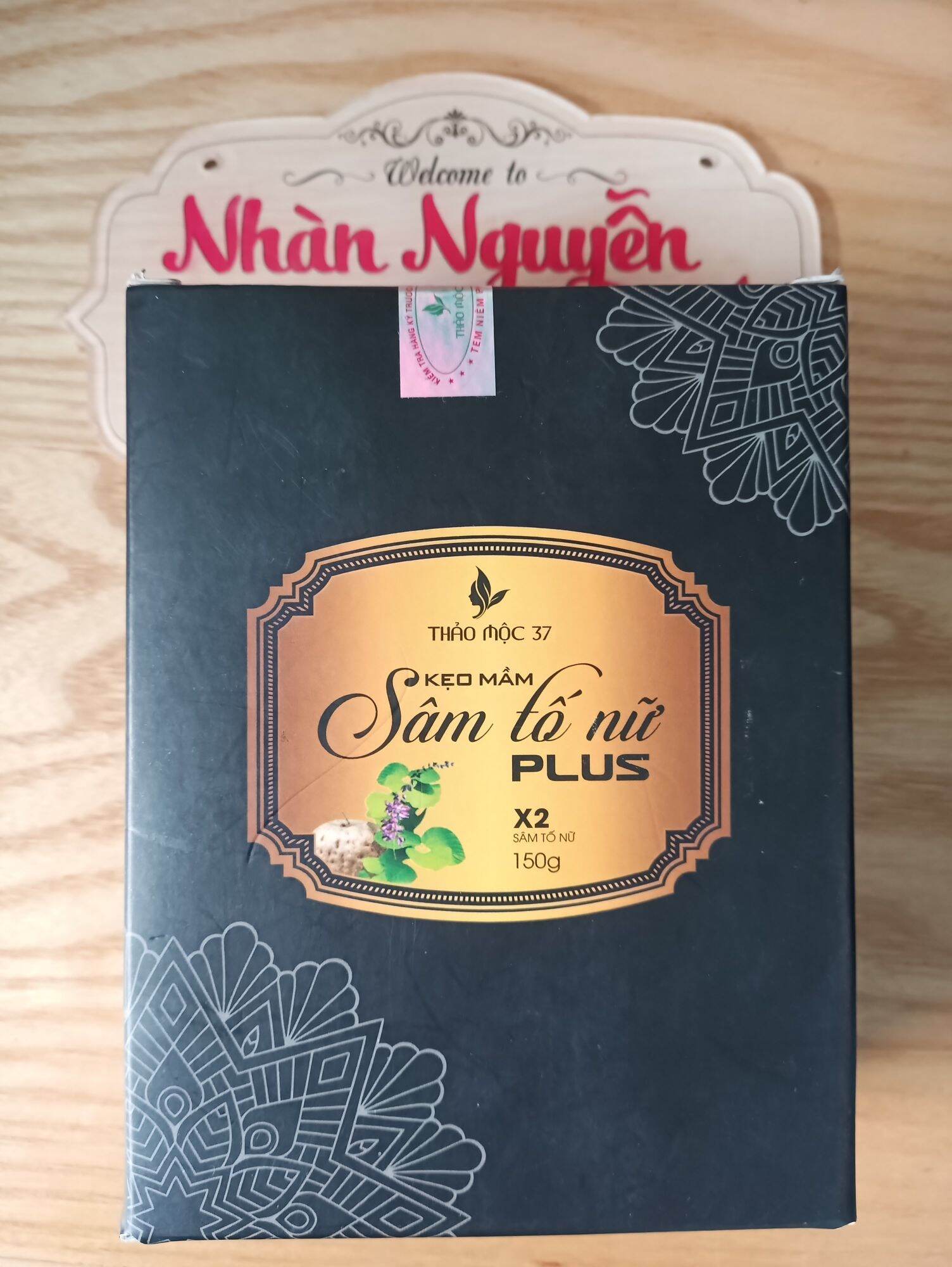 Kẹo Mầm Sâm Tố Nữ Thảo Mộc 37