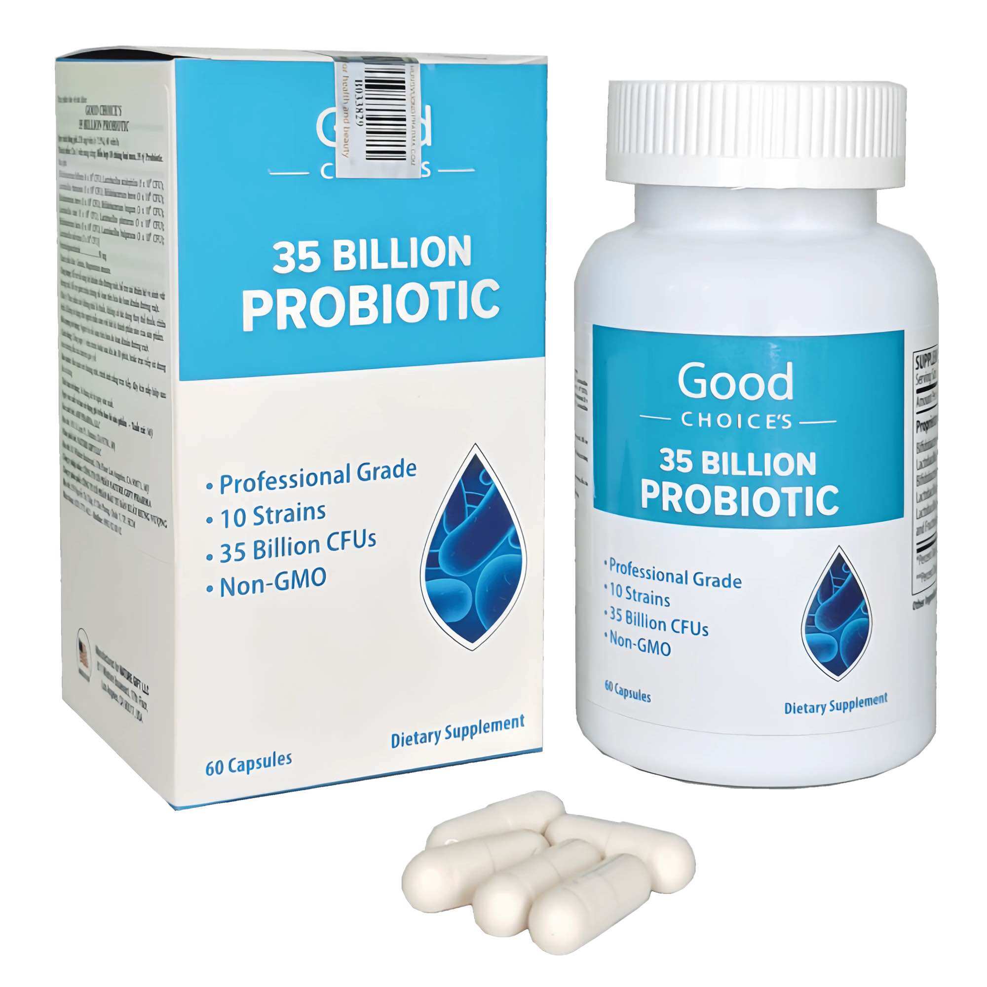 Men vi sinh good choice's 35 tỷ probiotics - nk mỹ hộp60 viên