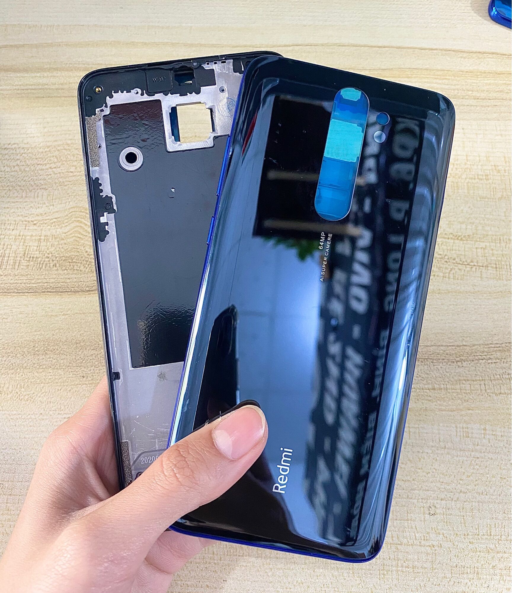 Bộ Vỏ + Sườn Xiaomi Redmi Note 8 Pro ZIN Hàng Cao Cấp.