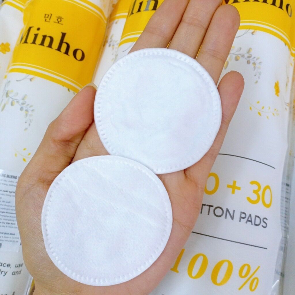 Bông tẩy trang Minho 150 miếng