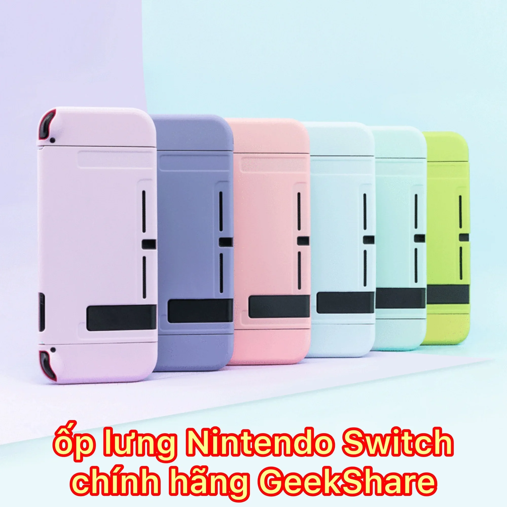 Ốp lưng Nintendo Switch hãng Geekshare đủ mầu case ốp nintendo switch chính hãng geekshare