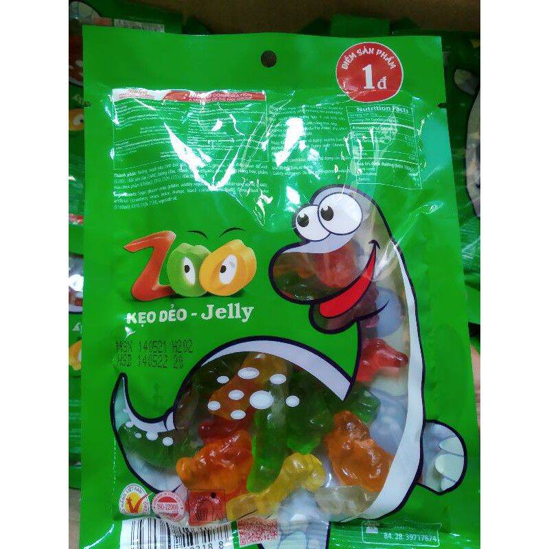 Kẹo dẻo Zoo Zoo10 gói