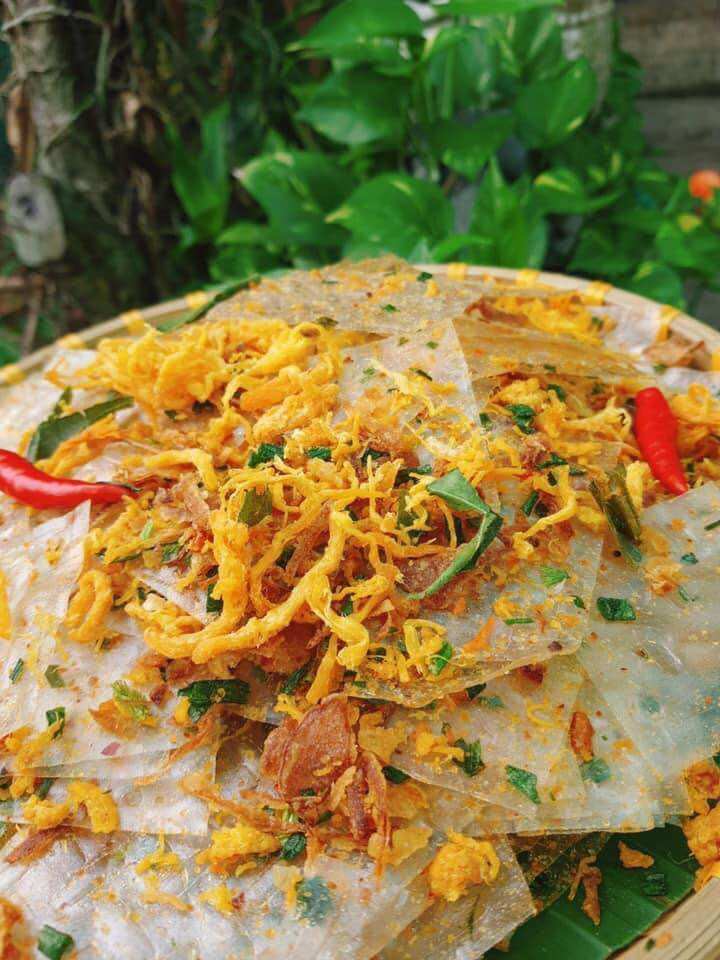 [500G] BÁNH TRÁNG Hành Phi Khô Gà. Trung Nghĩa