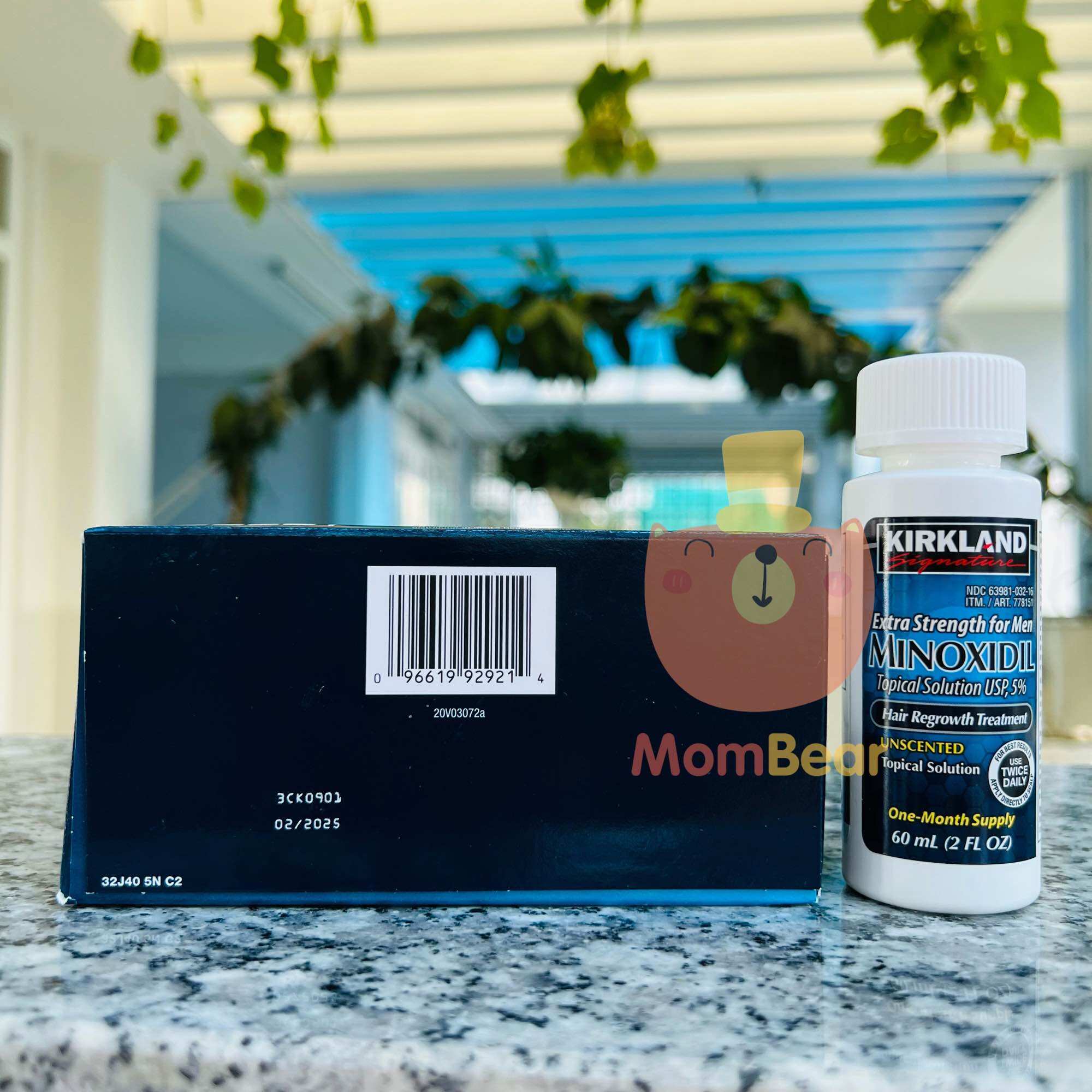 [Hộp 6 lọ] Dung dịch mọc Râu và Tóc hiệu quả Minoxidil 5% của Mỹ