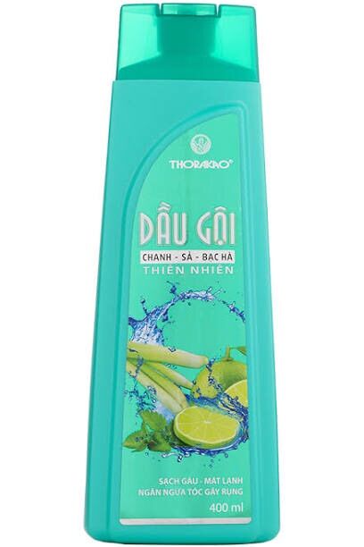 Dầu gội Thorakao chanh sả bạc hà 400ml