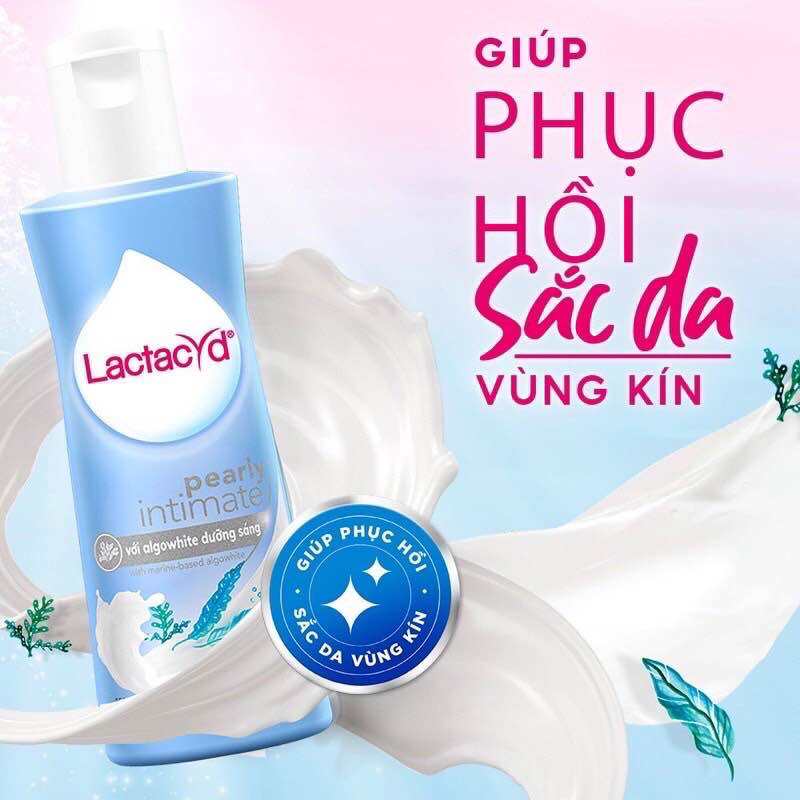 Dung dịch vệ sinh Lactacyd Pearly chai 60ml
