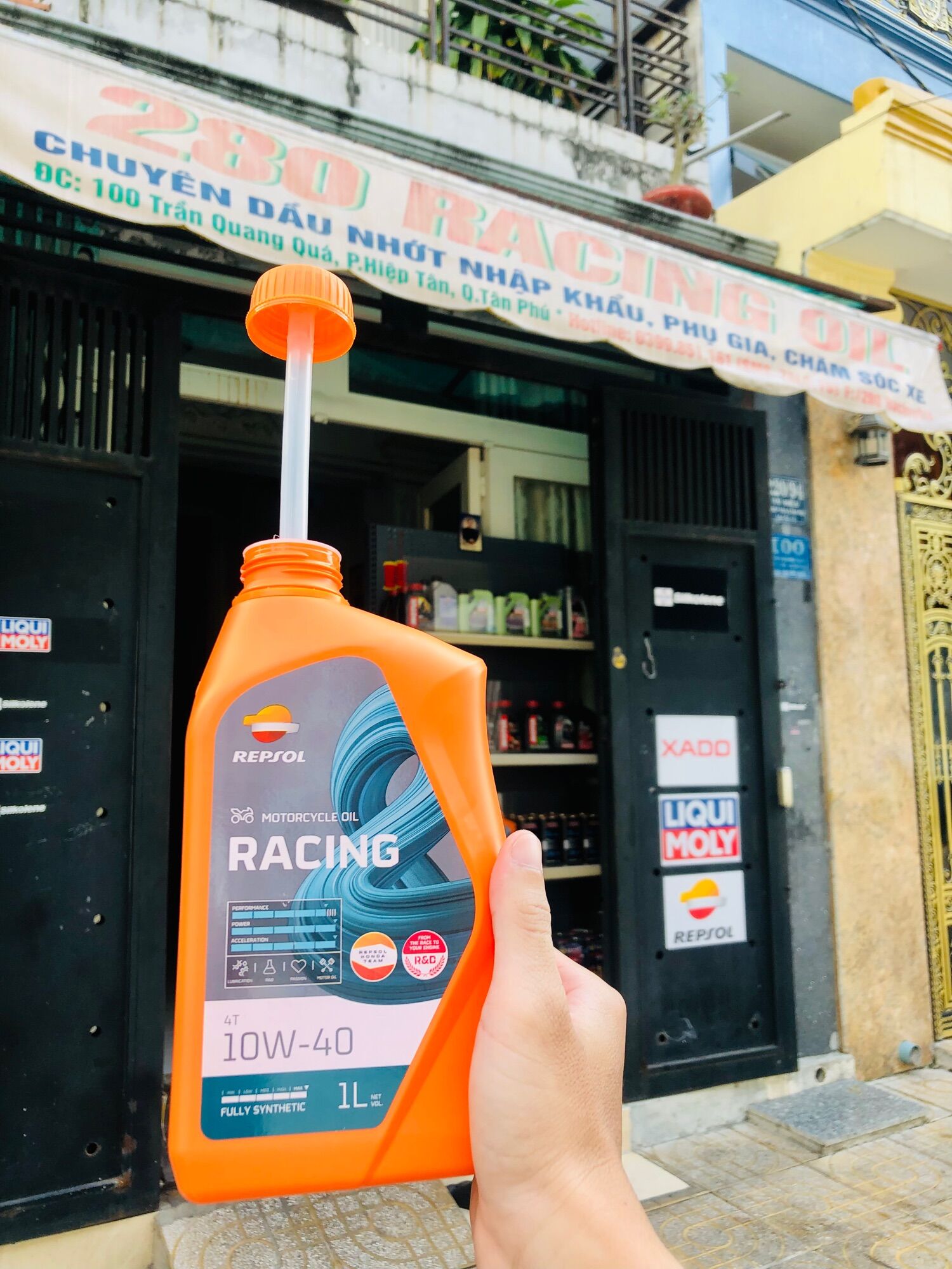 Nhớt Repsol Racing 10w40 4T ( mẫu mới 2022 )