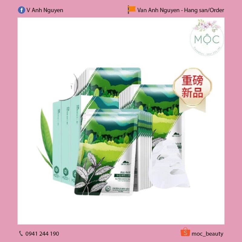 10M mặt nạ Bạch trà Dr plant