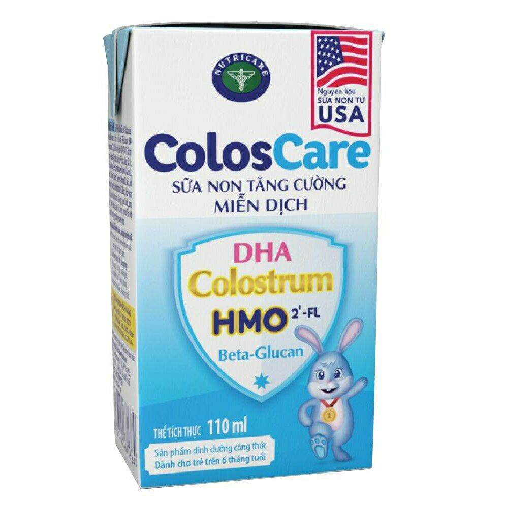 Thùng Sữa Công thức Pha sẳn ColosCare 110ml