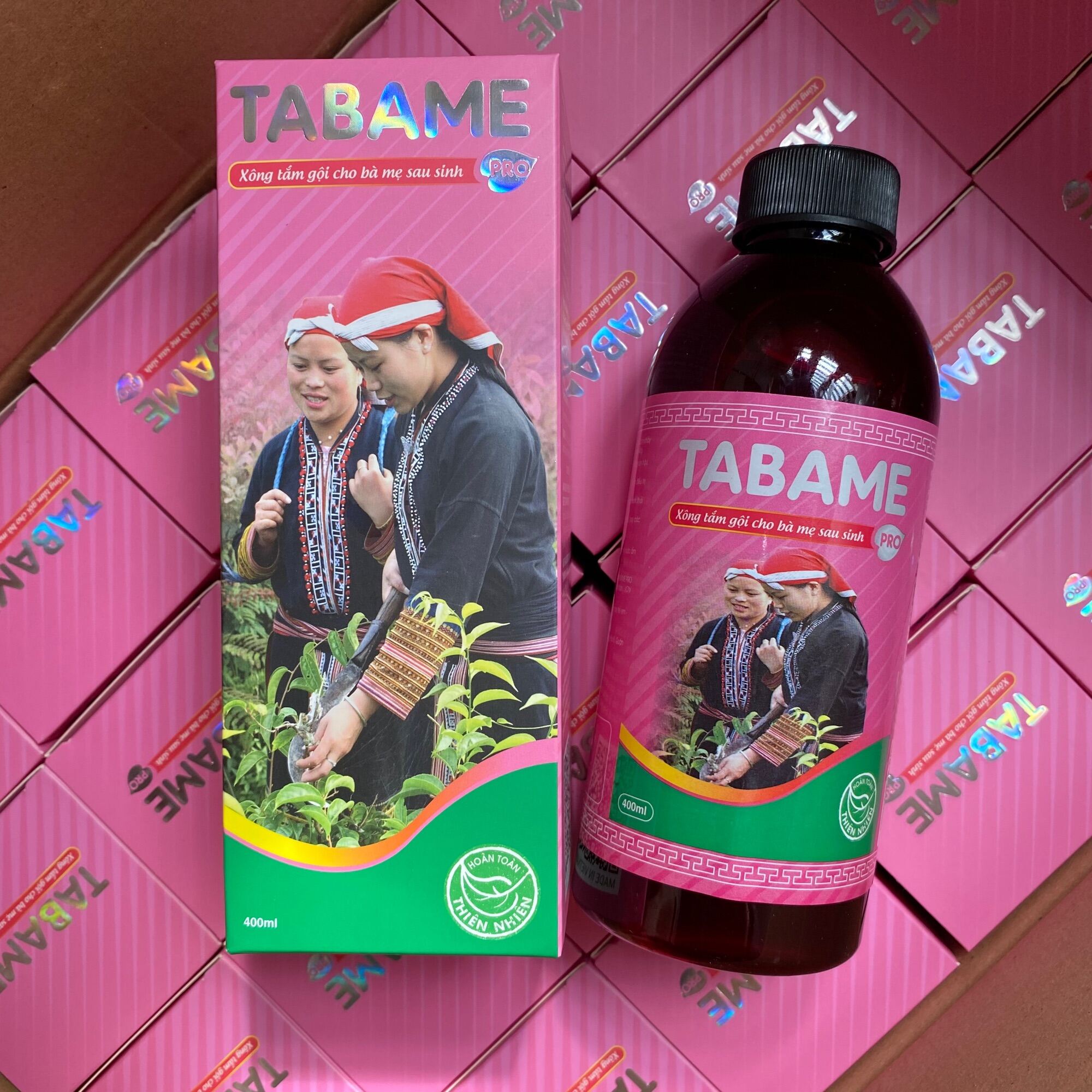 TABAME 400ml - Thảo dược xông tắm cho mẹ sau sinh