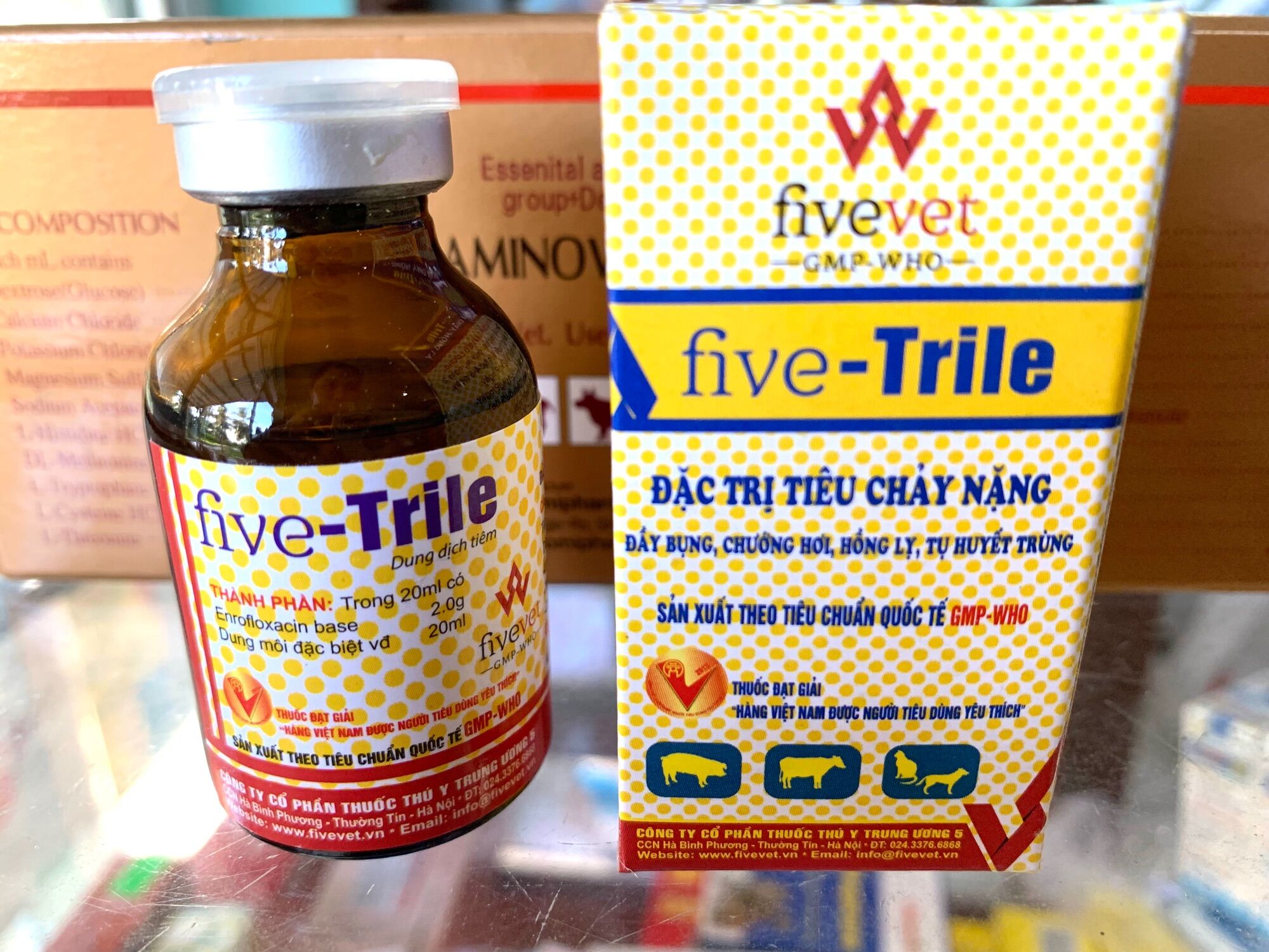 Đặc trị tiêu chảy nặng chai 20ml