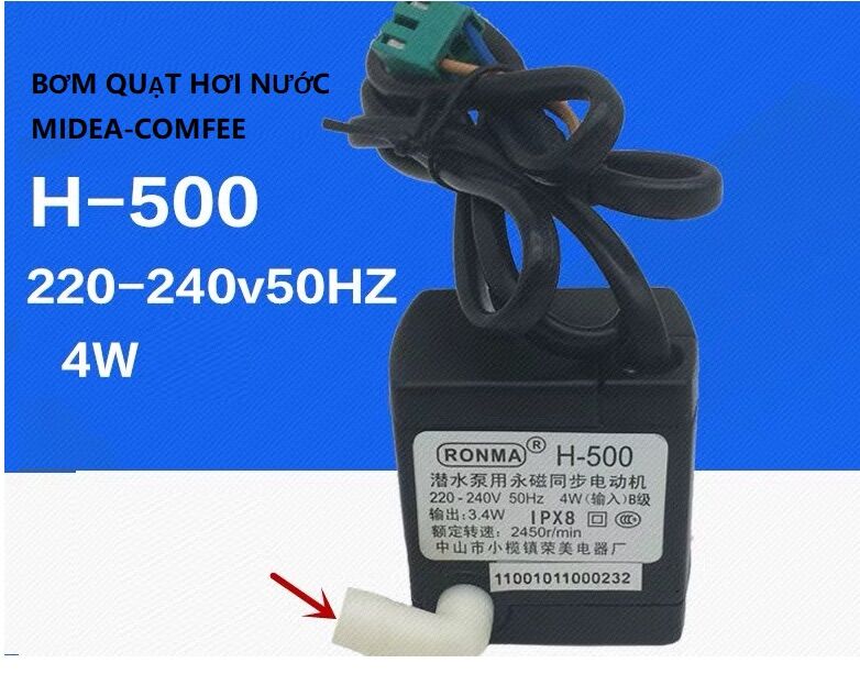 [HCM]Bơm nước H-500 dùng cho quạt điều hòa