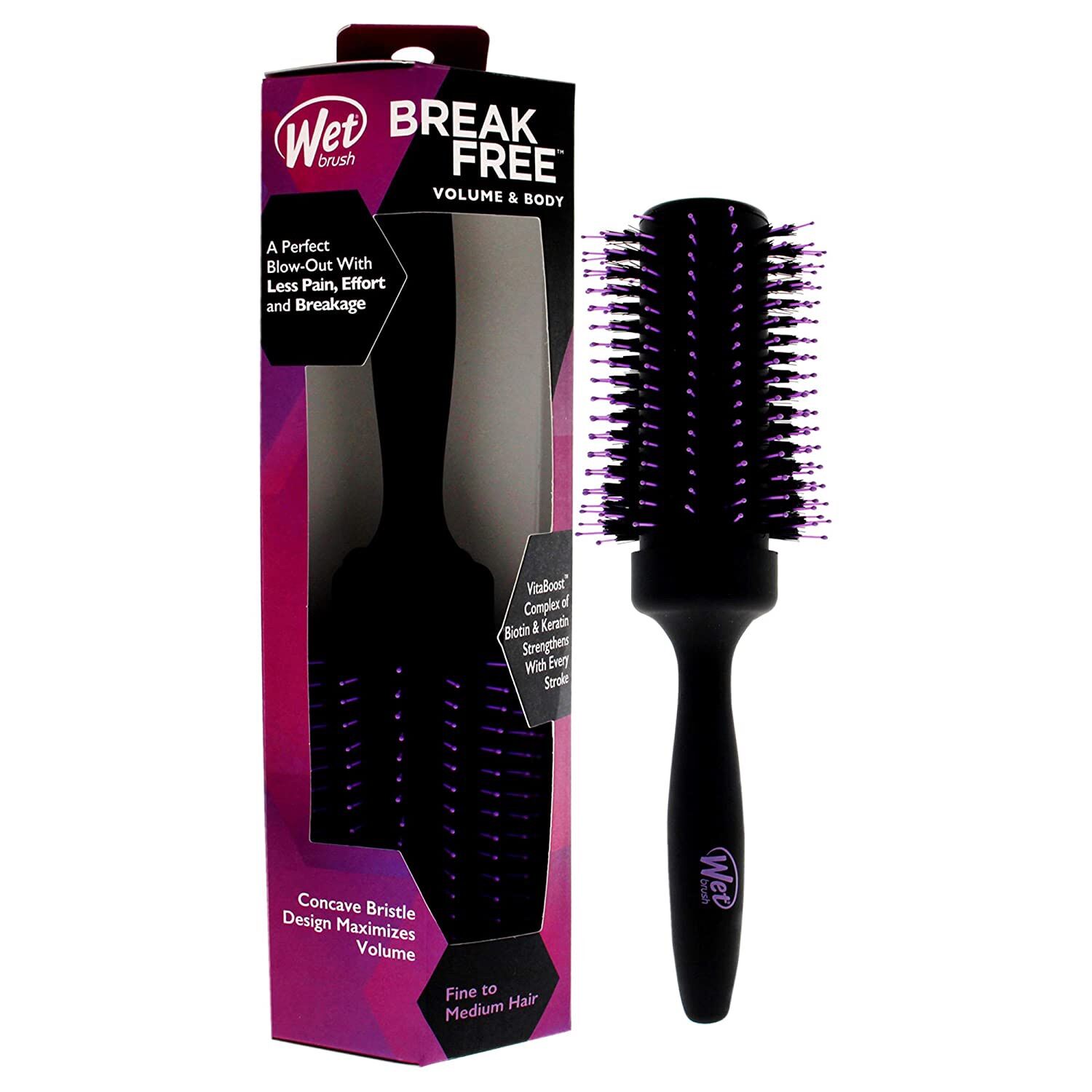 Lược tạo phồng tóc Wetbrush dành cho tóc vừa và mỏng