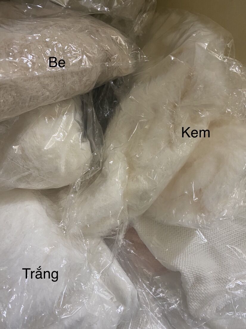 Áo len nữ cổ tròn lông thỏ!