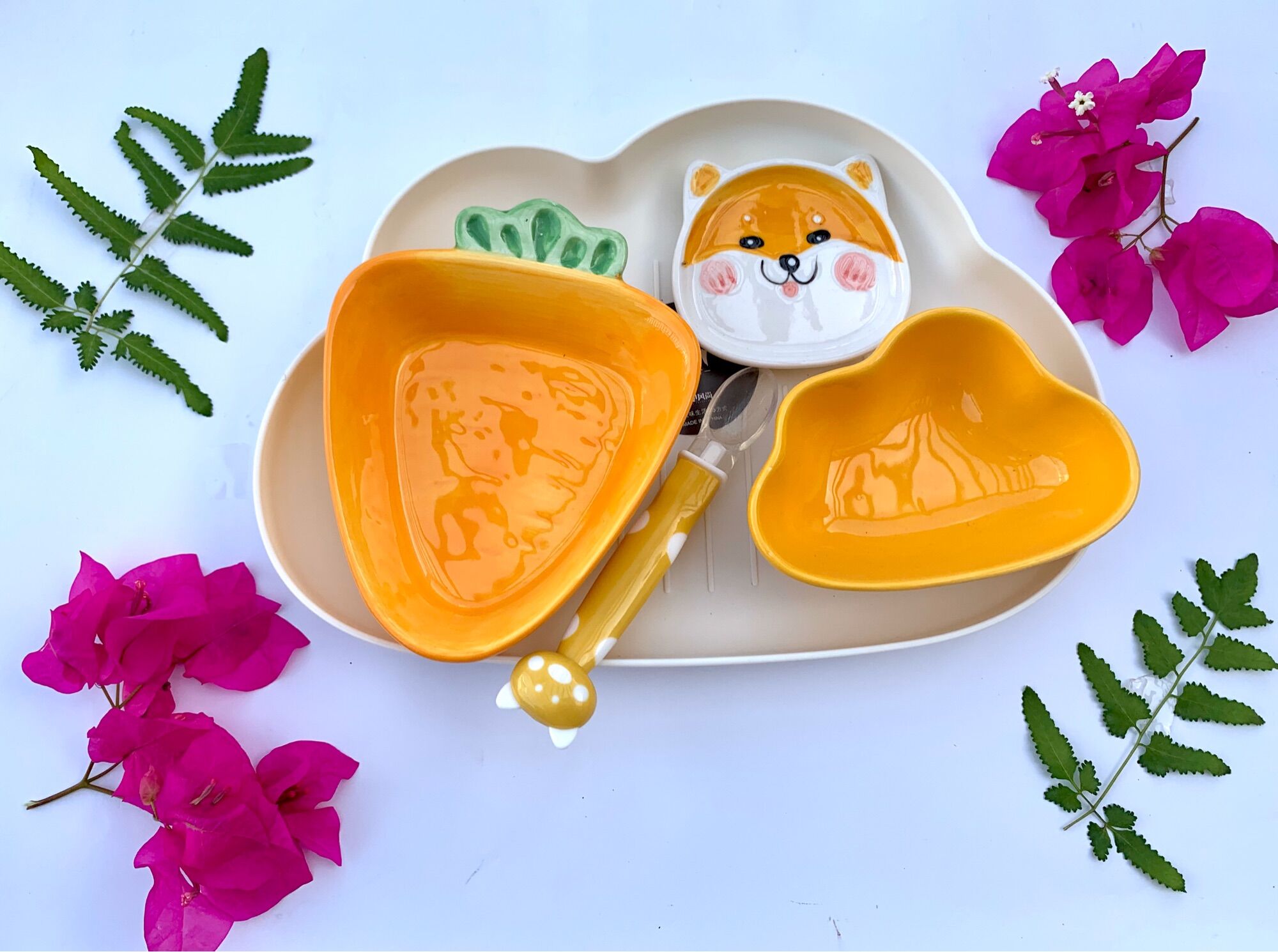 Set Bát Ăn Dặm Gốm Sứ Cao Cấp