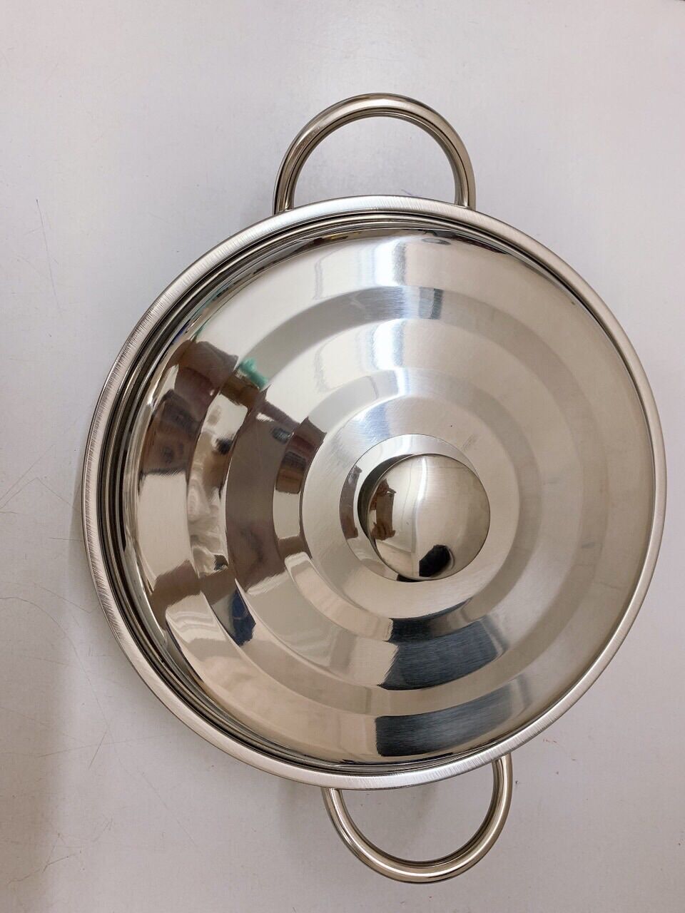 Nồi Lẩu Nắp INOX Việtcook(20, 22, 24....30)