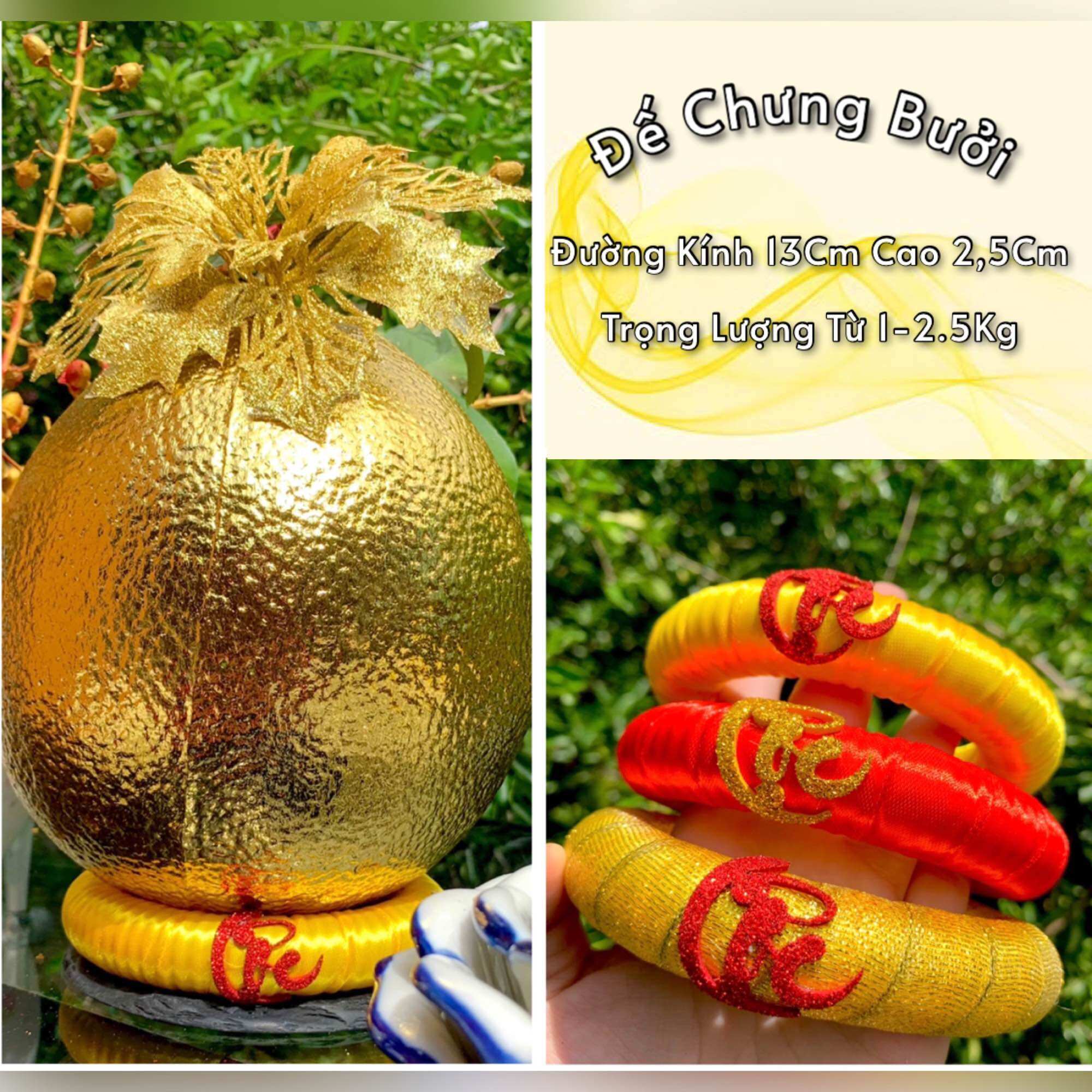 10 đế lụa trơn chưng dừa, bưởi, dưa hấu
