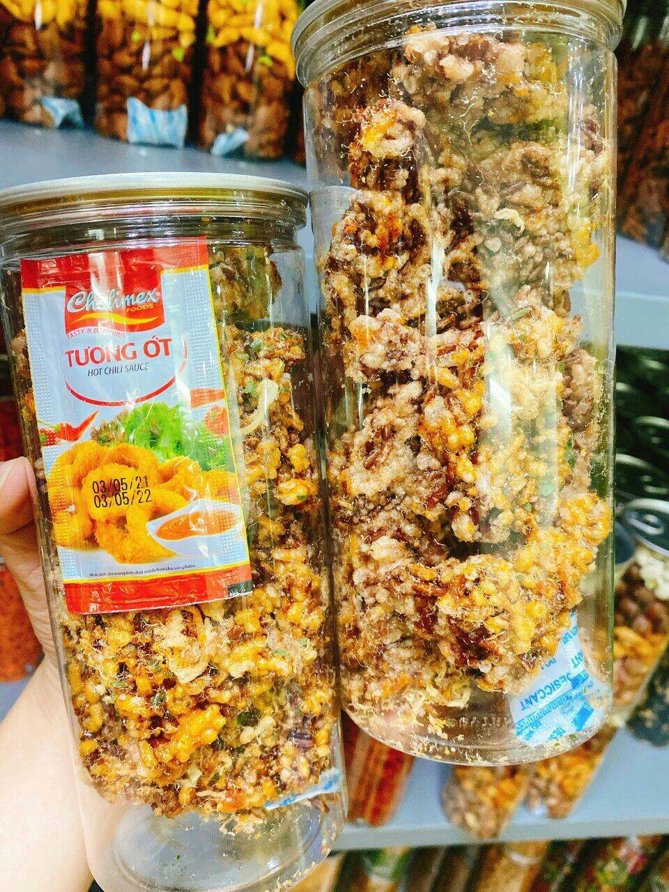Thanh cơm lức chà bông hủ 250g