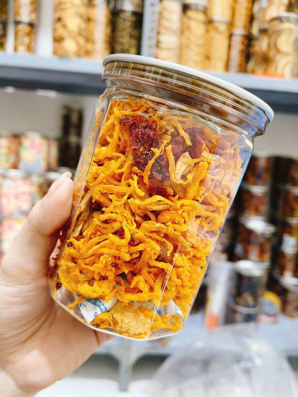 Khô gà bơ tỏi