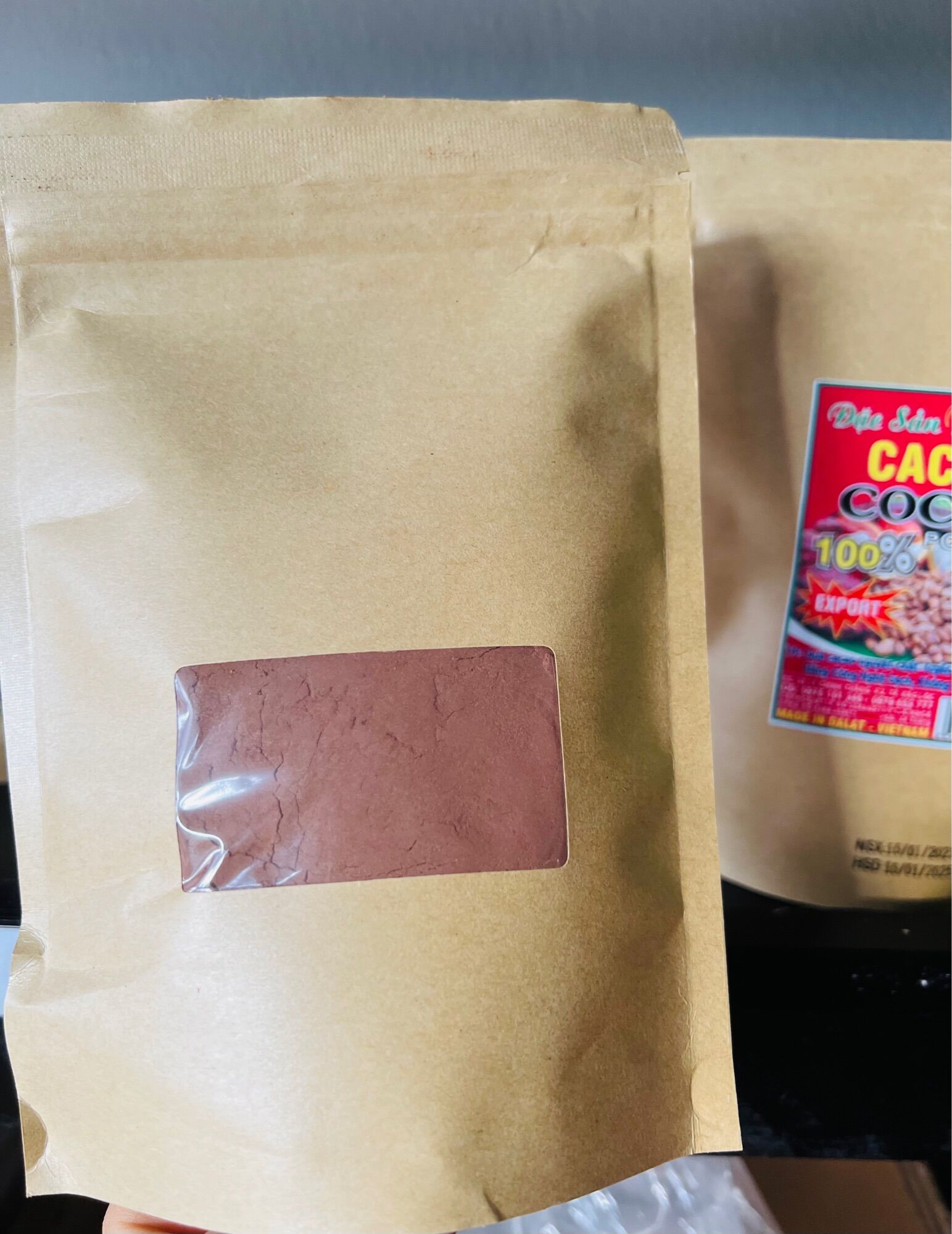Bột CaCao Nguyên Chất 100%- Đặc Sản Đà Lạt