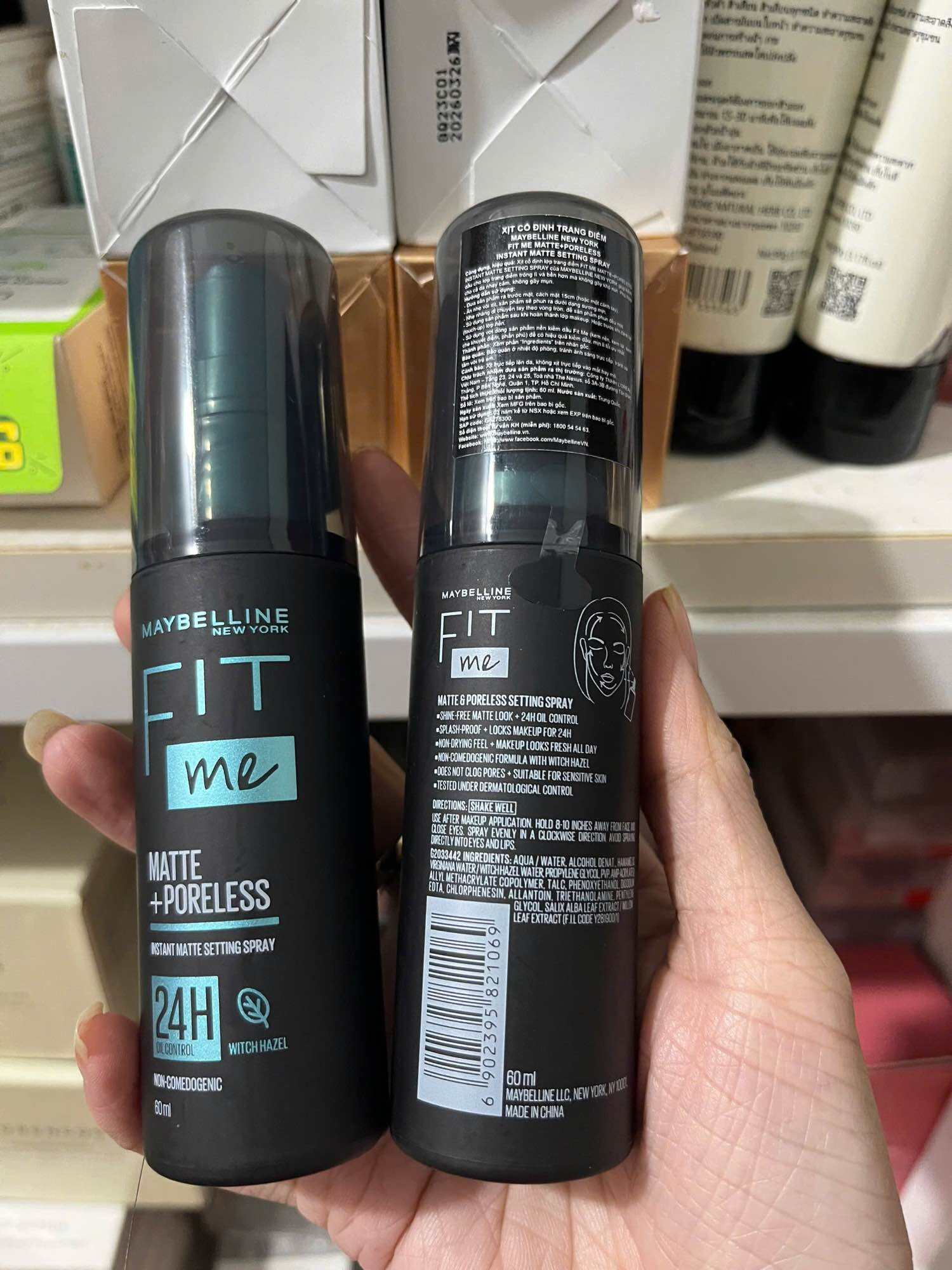 Xịt Khoá Trang Điểm Fit Me