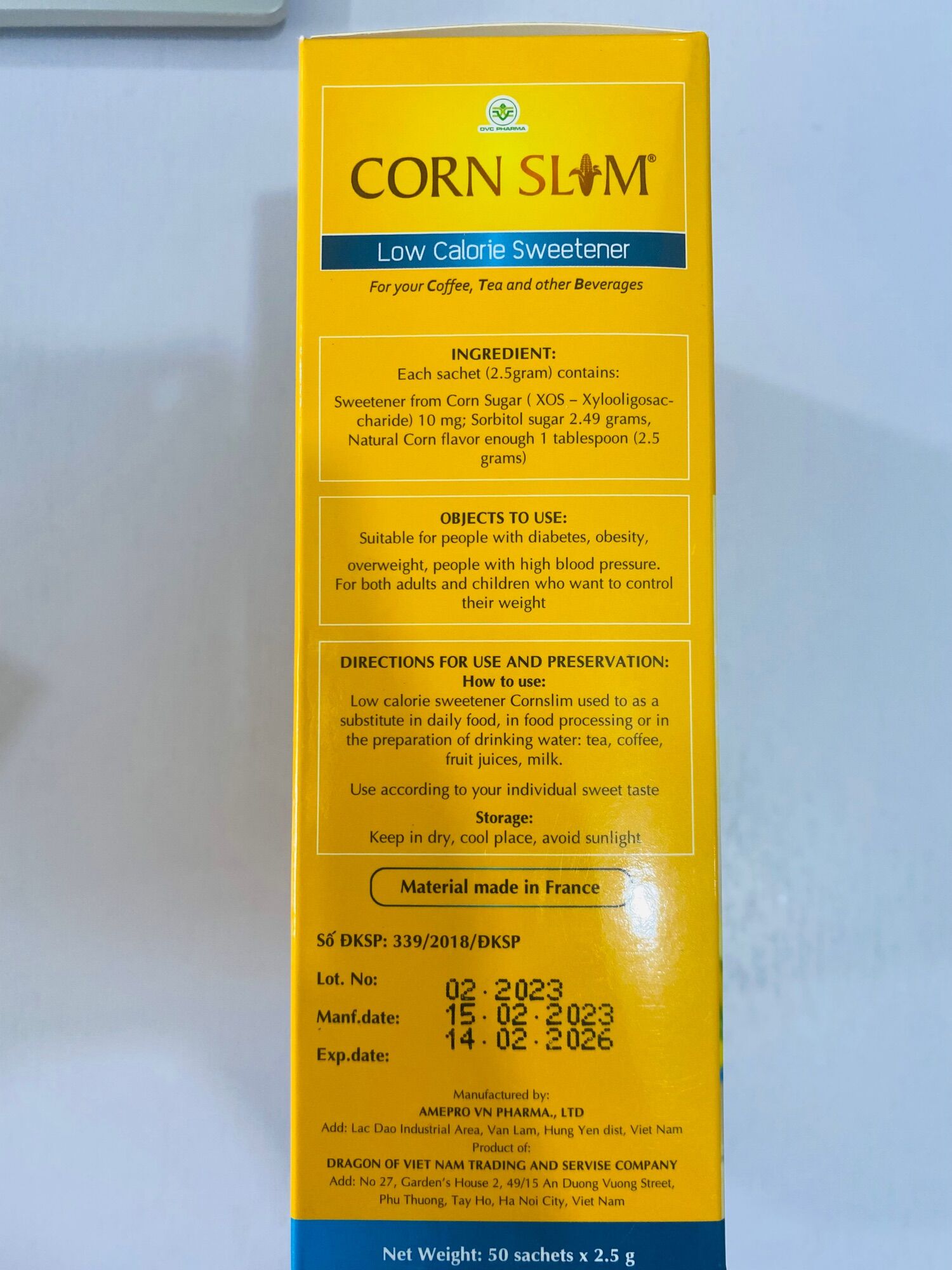[CHÍNH HÃNG] ĐƯỜNG BẮP ĂN KIÊNG CORN SLIM