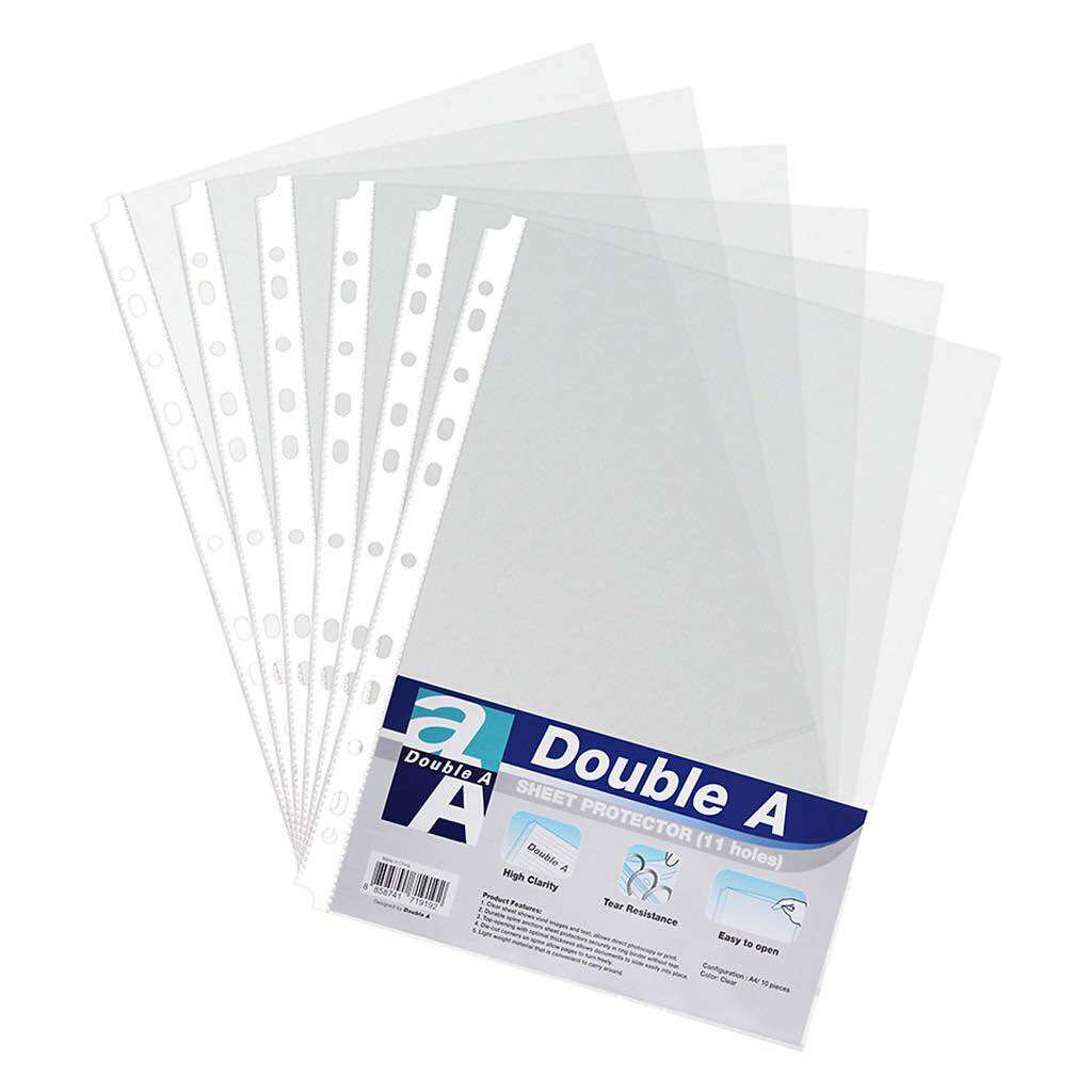 Double a bìa lỗ xấp 10 tờ