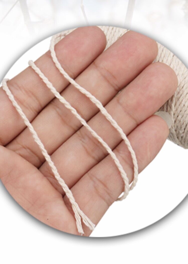 Macrame Parachute Cord 2mm - 1kg Roll