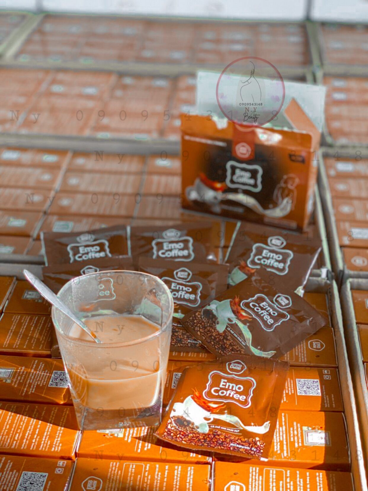 Cà Phê Giảm Cân Giảm Mỡ Toàn Thân Emo Coffee Emo detox