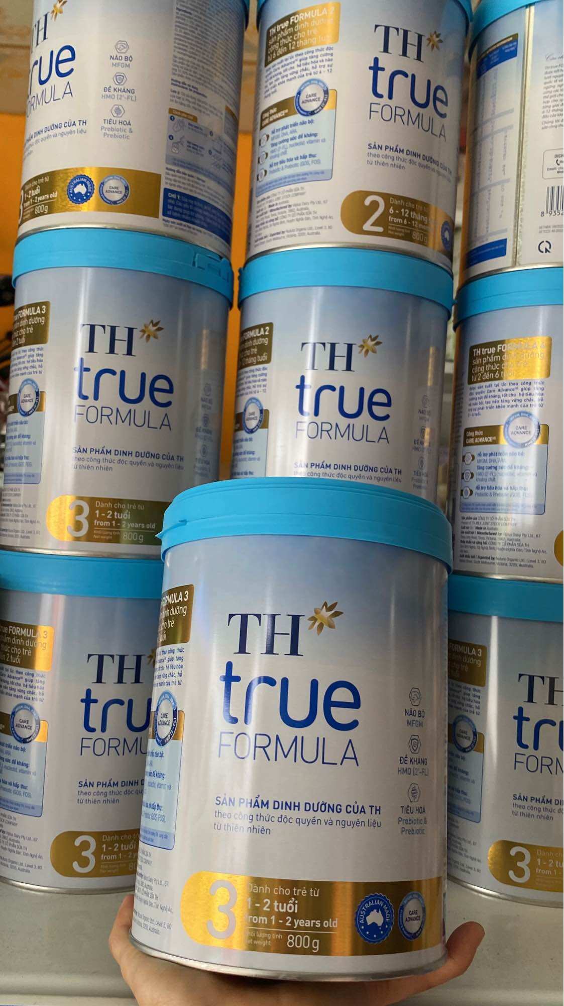 Sữa TH True Formula lon 800g