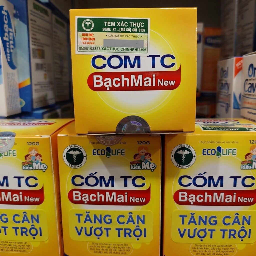 Cốm tăng cân bạch mai