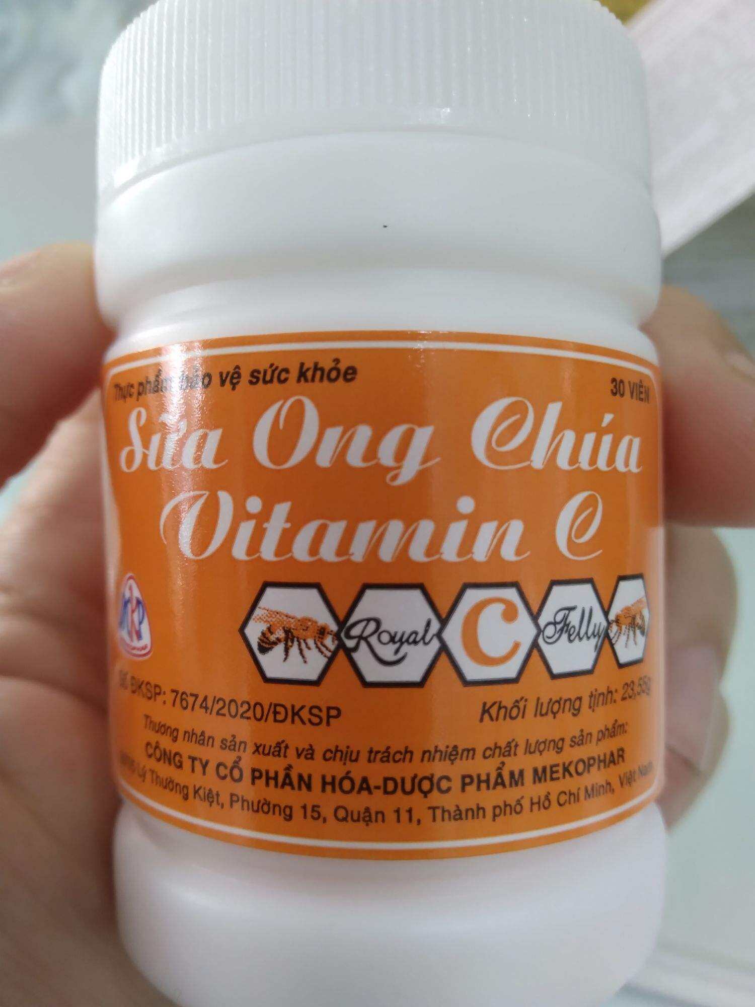 Kẹo sữa ong chúa vitamin C