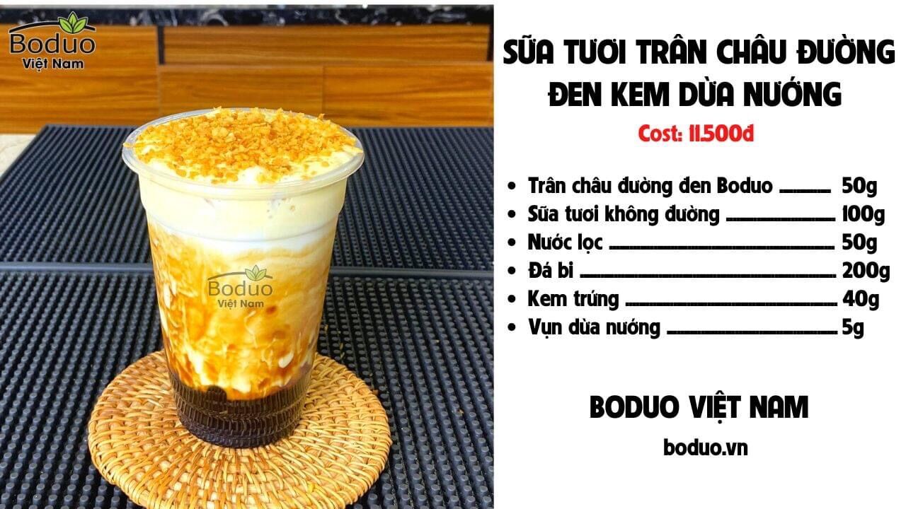 Bột kem trứng Boduo gói 1kg