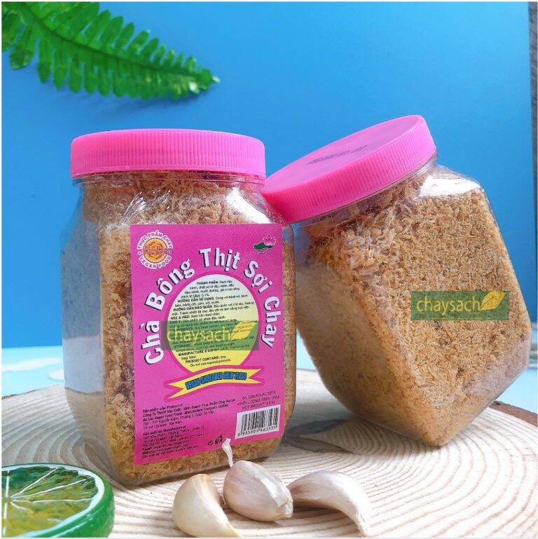 Chà bông thịt sợi chay âu lạc hộp 100g