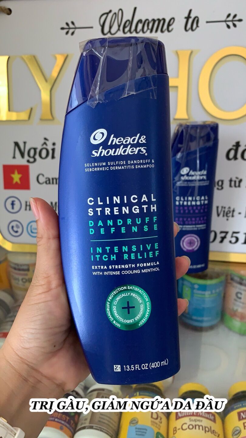 Dầu gội Head & Shoulders Clinical Strenghth Mỹ