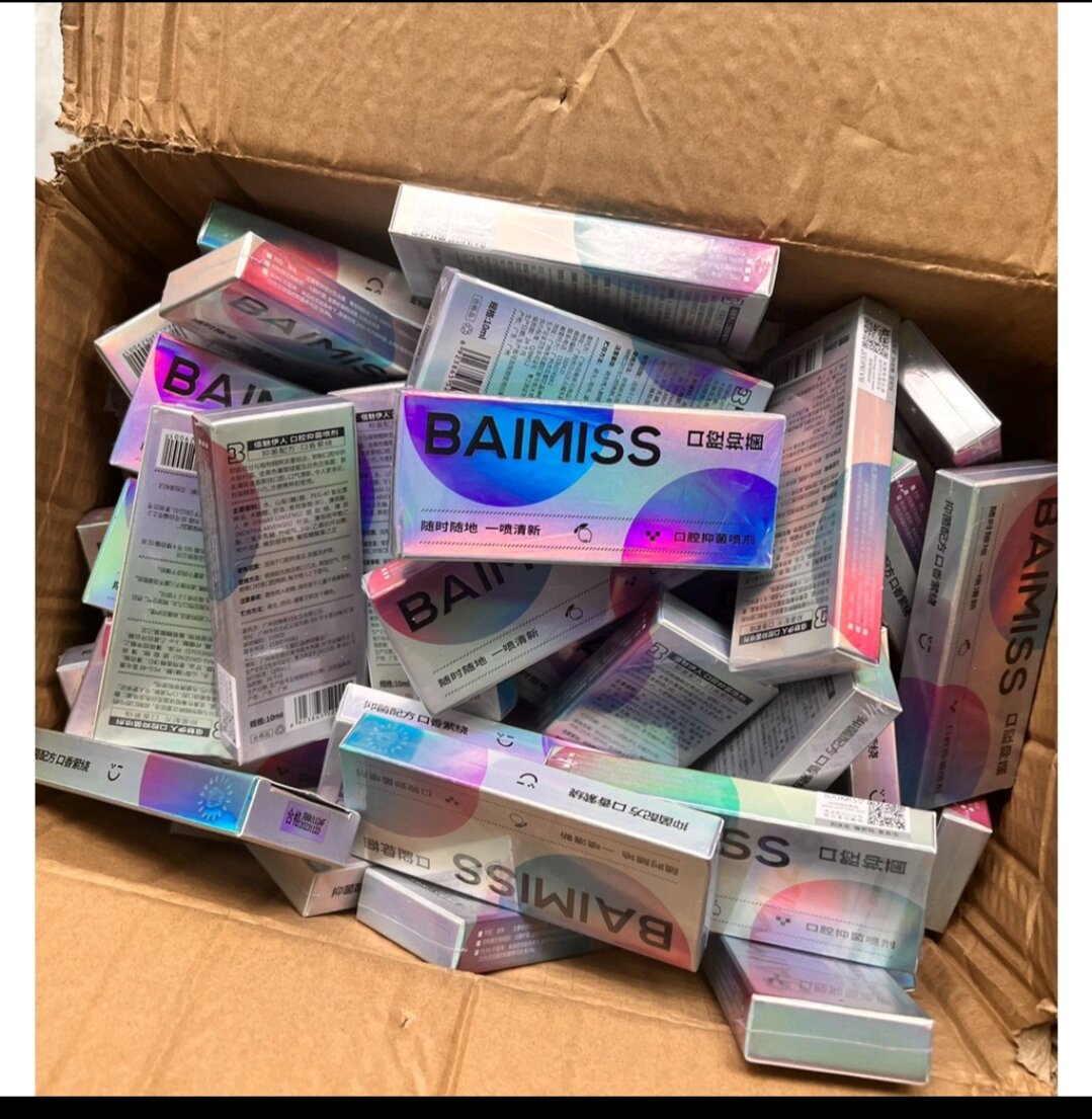 Chai xịt thơm miệng BAIMISS 10ML giúp thơm miệng, ngừa vôi răng