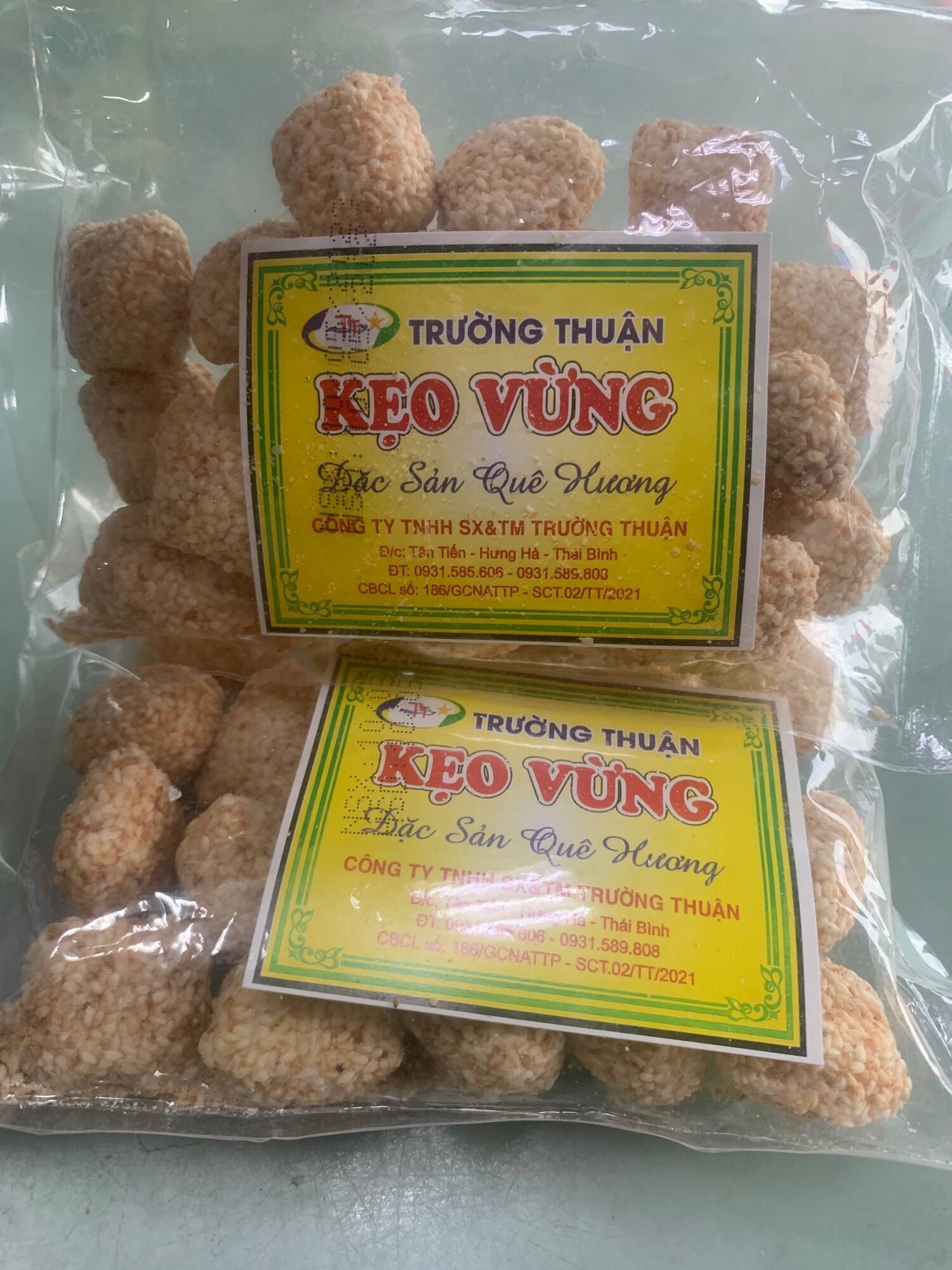 Kẹo Vừng Đặc Sản Quê Hương 150g