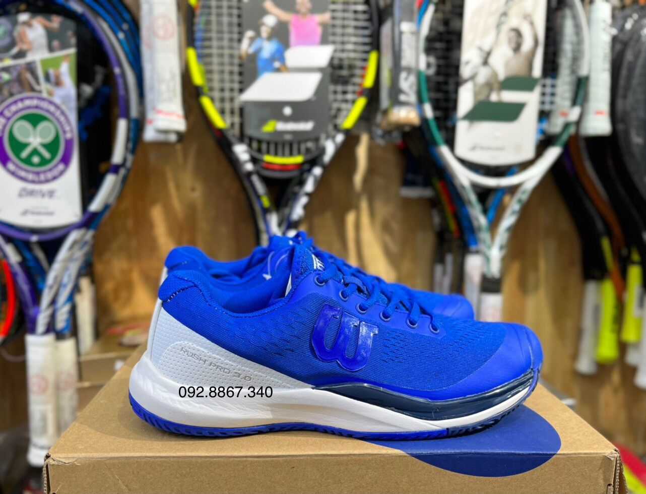 Giày tennis wilson. Chuyên sân cứng nhóm.màu blue.
